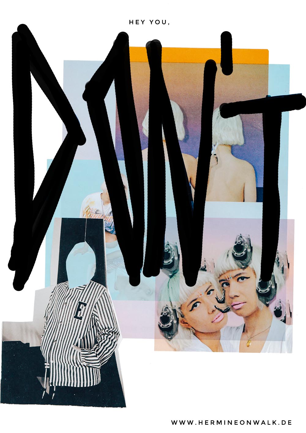 In diesem Post gebe ich dir Tipps und Anregungen, wie du wieder ganz leicht IDEEN für MODE COLLAGEN bekommst. Sie ihn dir an und werde kreativ! | Hermine on walk | Mode Collage | Fashion Collage | Scrapbook | Graphic Design | Fashion Scrapbook