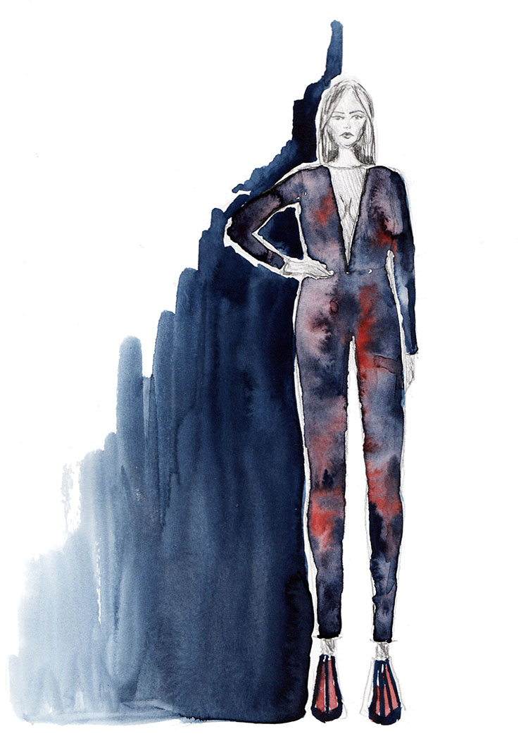 Du designst gerne Mode ? Ich gebe dir Tipps, wie du deine eigene Modekollektion erstellen kannst und wie ich selber bei meiner Kollektion zum Thema Weltraum vorgegangen bin! Lies sie und starte gleich durch! Hermine on walk | Fashion Design | Mode Design | Fashion Illustration | Fashion Sketch | 