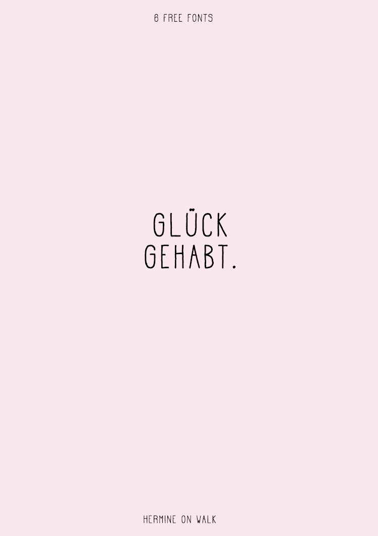 Ich zeige euch 7 kostenlose handgeschriebene Schriftarten, die mir sehr gut gefallen. Einfach downloaden und gleich mit dem nächsten Grafik Design starten| Hermine on walk | Free handlettering Fonts | Graphic Design | Quotes