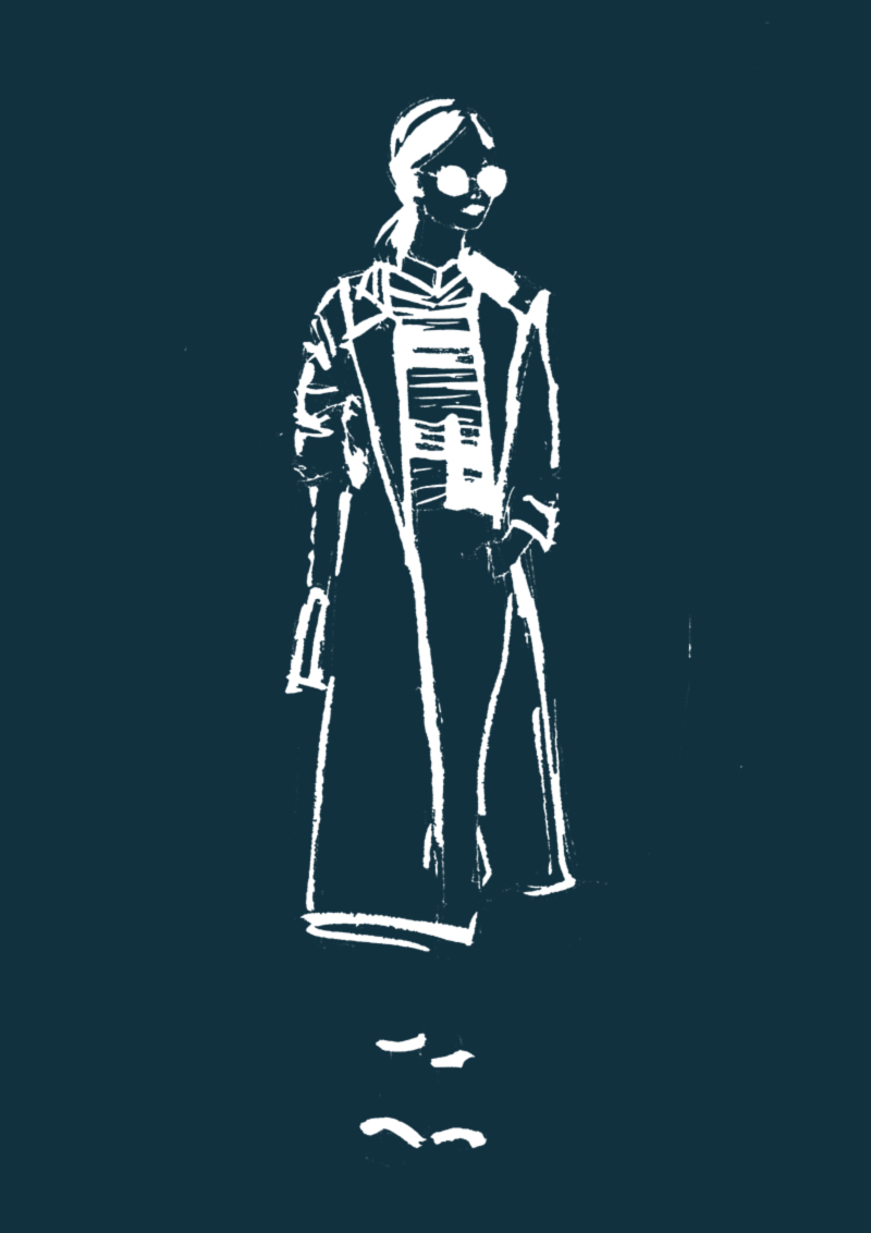 Erfahrt warum das Zeichnen von Mode Skizzen entspannend ist, den Kopf frei macht, zur Ruhe bringt und sogar meditativ wirkt. | Hermine on walk | Fashion Sketch | Fashion Sketchbook | Fashion Illustration | Mode Skizze