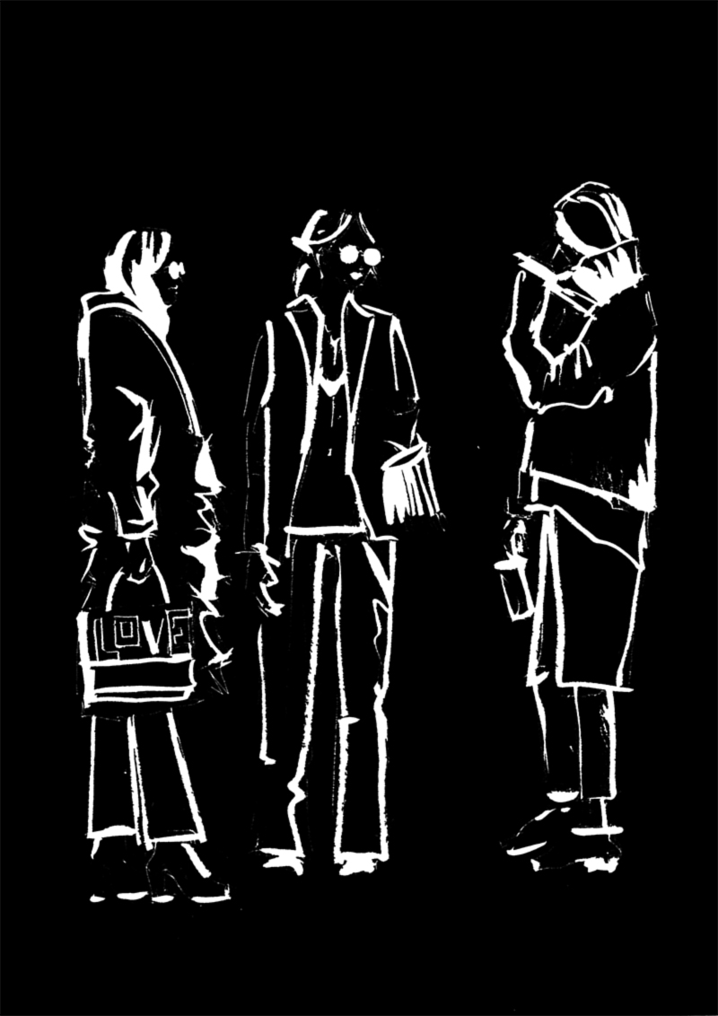 So zeichnest du MODE ILLUSTRATIONEN, auch wenn deine Kreativität gerade nicht zu existieren scheint + 3 TIPPS gegen Kreativitätslosigkeit | Hermine on walk | Mode Illustration | Fashion Illustration | Sketchbook | Fashion Sketch | Fashion Sketchbook | Black and white Illustration | Fashion Sketchbook