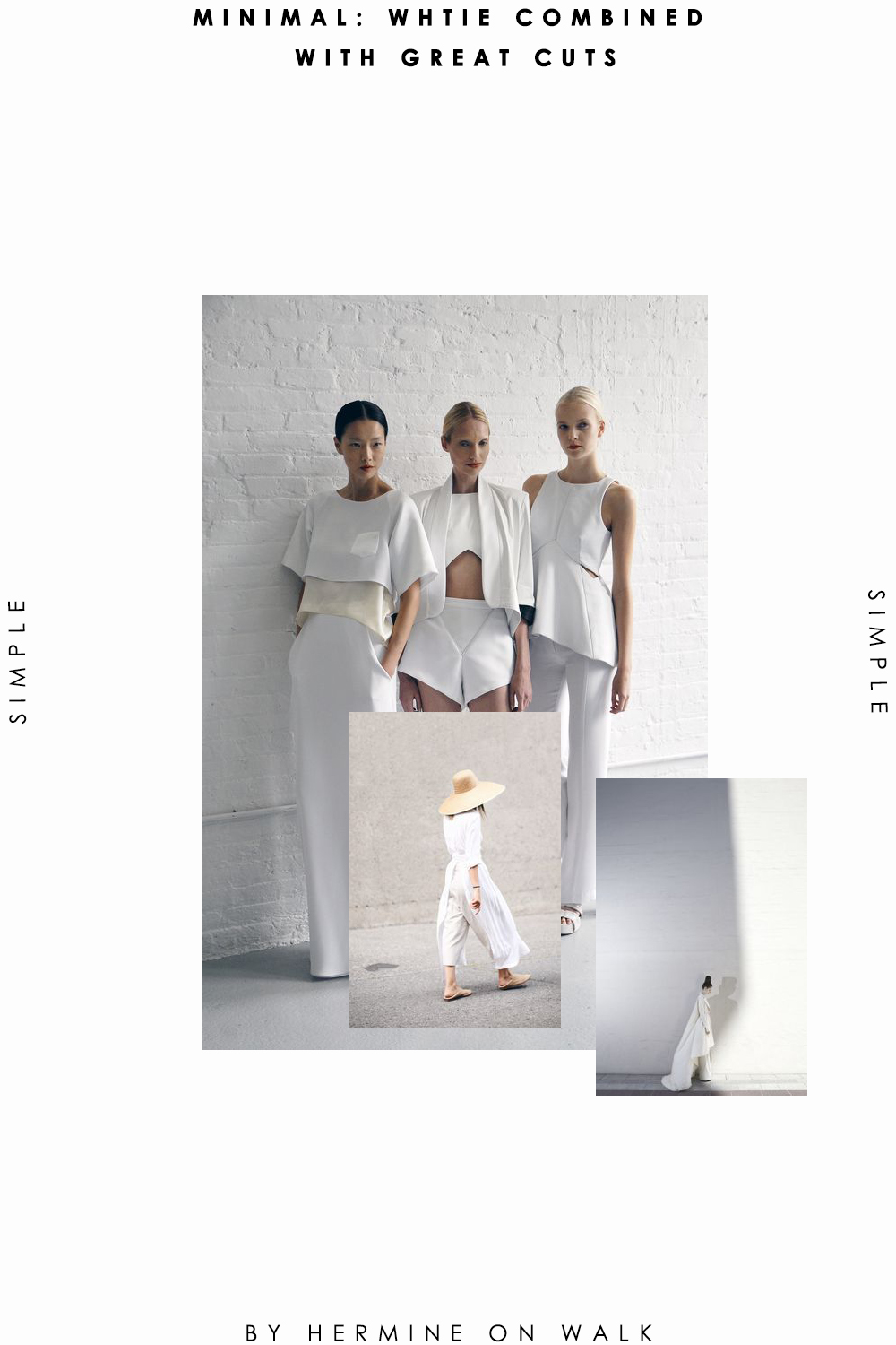 Seht euch meine Collagen für Inspiration zu Minimal Fashion an, erfahrt wie ich mit dem Bloggen angefangen habe und warum ich kein Mode Blog sein möchte | Hermine on walk | Minimalismus | Mode Collagen | Fashion Collage | Graphic Design | Fashion Sketchbook | Fashion Inspiration 