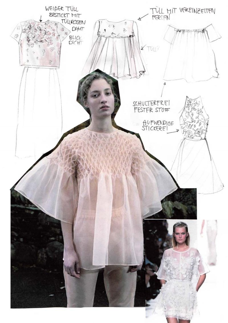 So sieht mein Skizzenbuch zum Thema Haute Couture aus ! Erfahrt, weshalb ich hin und weg bin und wie die Mode Collagen für mein neues Nähprojekt aussehen! Hermine on walk | Sketchbook | Fashionsketch | Graphic Design | Portfolio | Fashion Design 