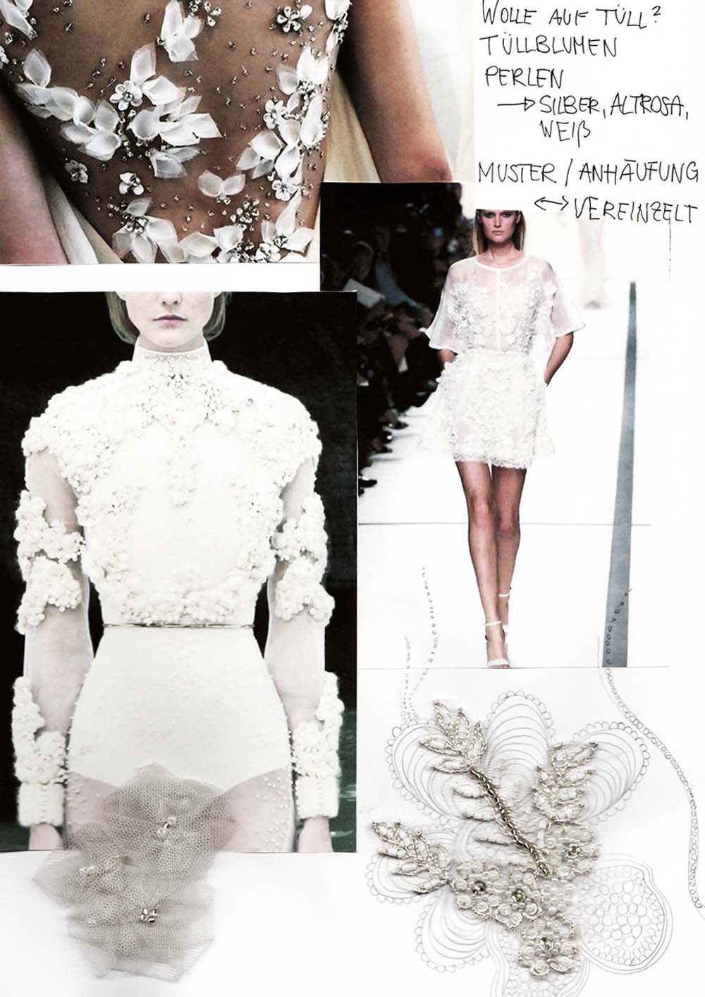So sieht mein Skizzenbuch zum Thema Haute Couture aus ! Erfahrt, weshalb ich hin und weg bin und wie die Mode Collagen für mein neues Nähprojekt aussehen! Hermine on walk | Sketchbook | Fashionsketch | Graphic Design | Portfolio | Fashion Design 