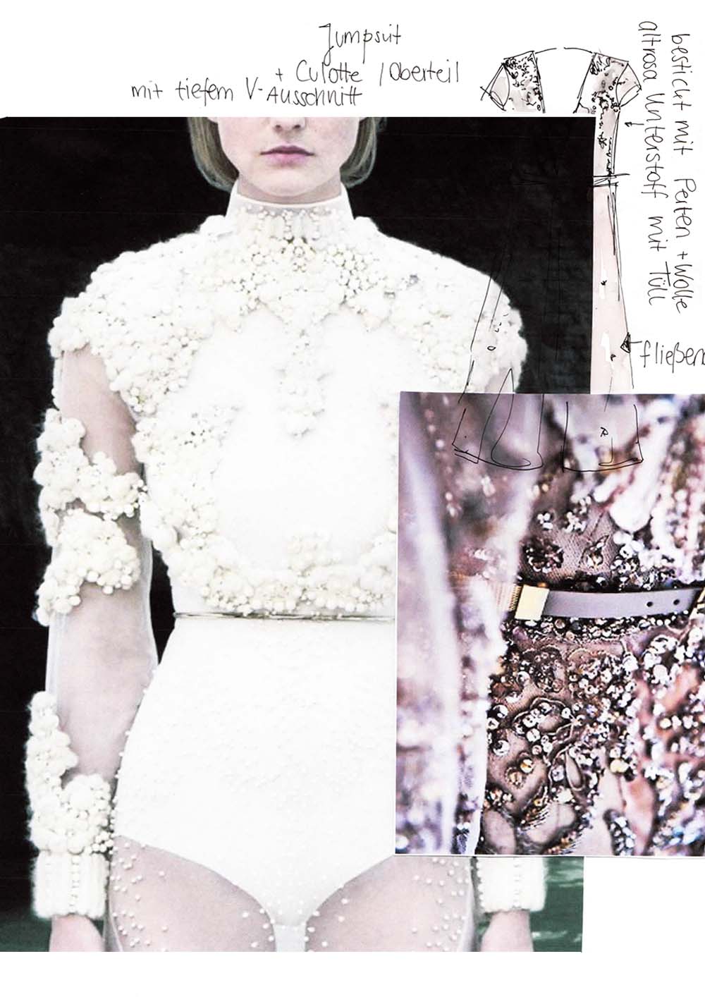 So sieht mein Skizzenbuch zum Thema Haute Couture aus ! Erfahrt, weshalb ich hin und weg bin und wie die Mode Collagen für mein neues Nähprojekt aussehen! Hermine on walk | Sketchbook | Fashionsketch | Graphic Design | Portfolio | Fashion Design 