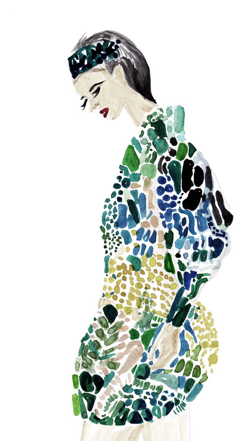 So zeichnest du eine Mode Skizze ! Erfahre wie du durch einfache Mittel tolle Ergebnisse zu Stande bringst - anhand von Alexander McQueen Entwürfen erklärt. Hermine on walk | Mode Illustration | Fashion lIlustrations | Fashion Sketch | Sketchbook | Mode Skizzen 