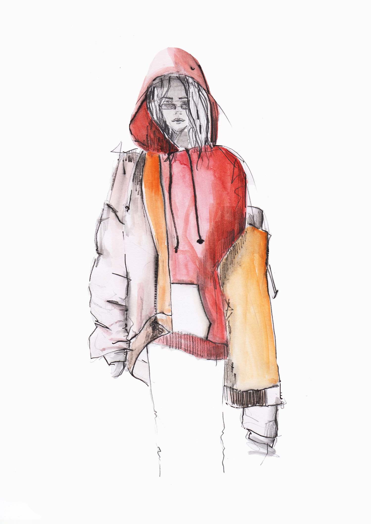 Warum es so wichtig ist eine Leidenschaft zu haben, wie man diese wiederfindet und was meine Bleistiftzeichnungen damit zu tun haben. | Hermine on walk | Sketchbook | Fashion Drawing | Portfolio | Fashion Collagen 