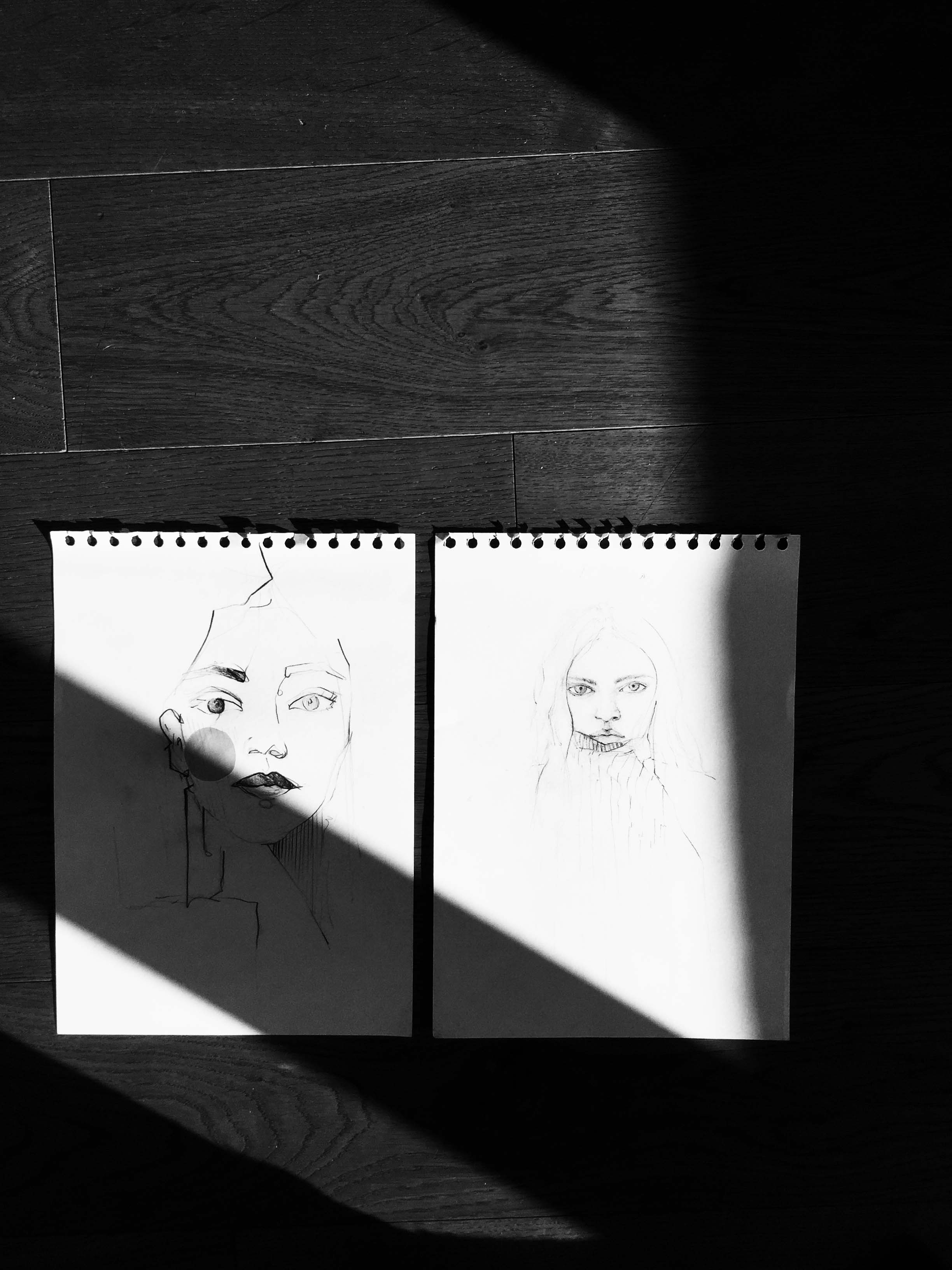 Warum es so wichtig ist eine Leidenschaft zu haben, wie man diese wiederfindet und was meine Bleistiftzeichnungen damit zu tun haben. | Hermine on walk | Sketchbook | Fashion Drawing | Portfolio | Fashion Collagen 